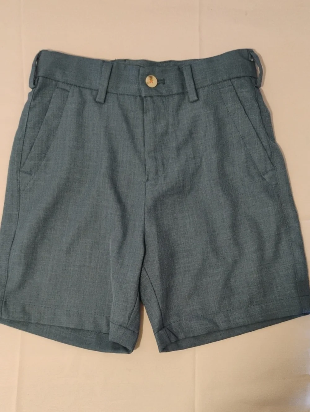 Southern Point Co. Boys Performance Shorts - Size Youth Small (S) - Blue/Teal